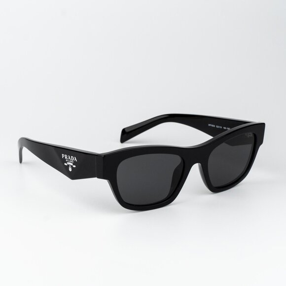 Prada Women Sunglasses Black Square PRB09S 16K08Z NEW AUTHENTIC - Picture 6 of 13